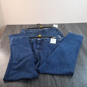 Free Assembly Womans 12 Denim Dark Wash Pants Bogo Buy One Get One  Free